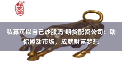 私募可以自己炒股吗 期货配资公司：助你撬动市场，成就财富梦想